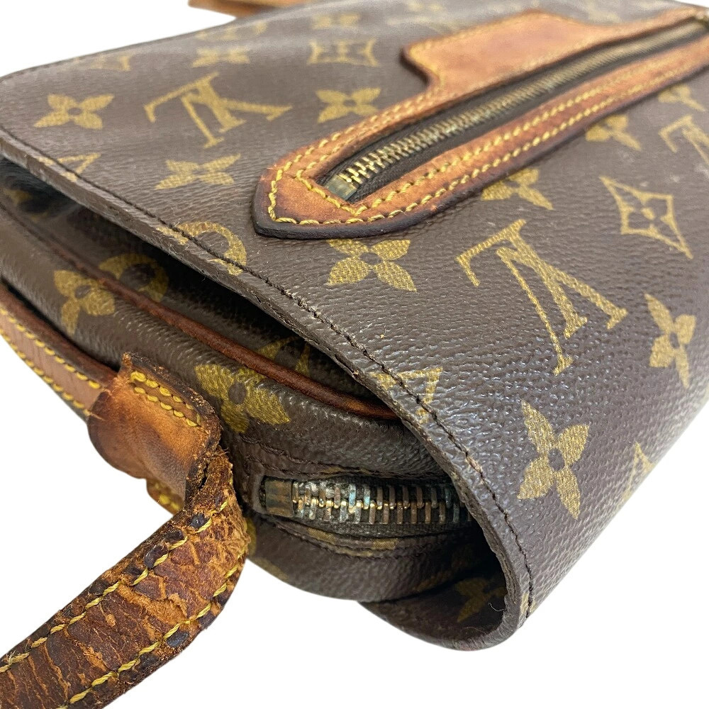 Louis Vuitton Shoulder Monogram Handbag Crossbody Germain Bag Brown Saint - Picture 4 of 9